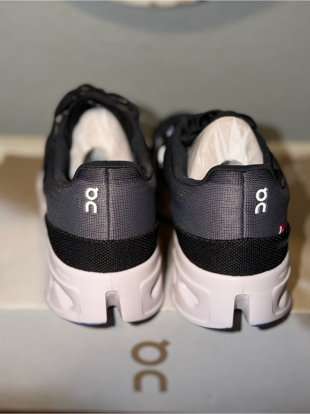 On Cloudeclipse Black/frost Women’s Size 9 Tennis Shoes - Picture 5 of 11